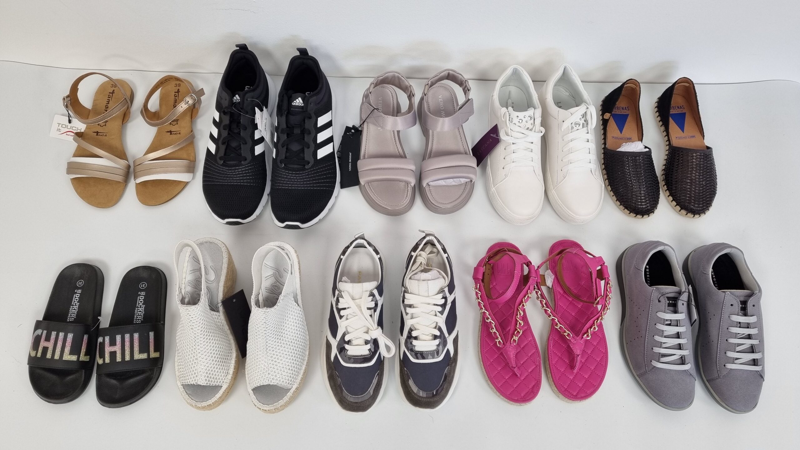 Buty Outlet – zestaw SHS40, 10 par