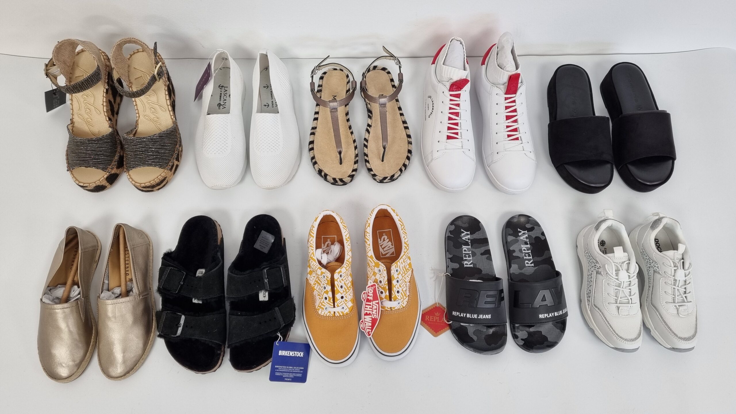 Buty Outlet – zestaw SHS45, 10 par