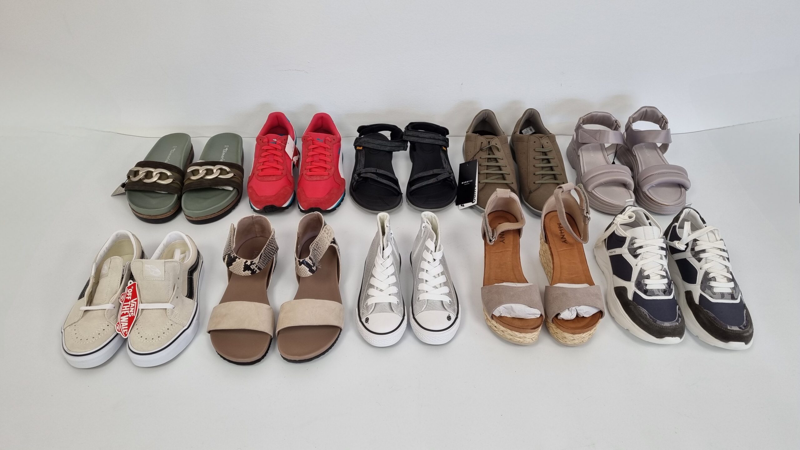 Buty Outlet – zestaw SHS58, 10 par