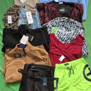 Odzież damska i męska mix – pakiet 11 sztuk