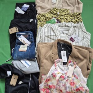 Odzież damska i męska mix - pakiet 10 sztuk