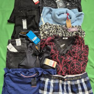 Odzież damska i męska mix - pakiet 10 sztuk