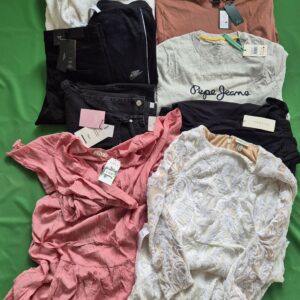 Odzież damska i męska mix - pakiet 10 sztuk