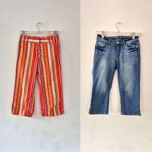 Spodnie capri damskie i męskie – 25 kg
